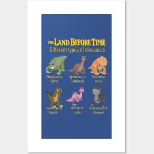 the land before time Posters and Art